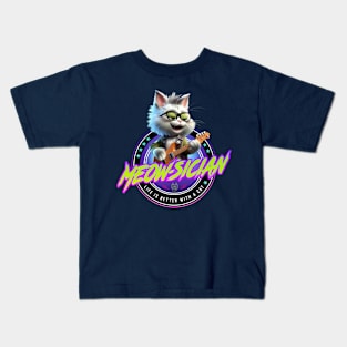 Meow-sician Kids T-Shirt